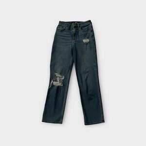 Hollister Ripped Straight Leg Jeans